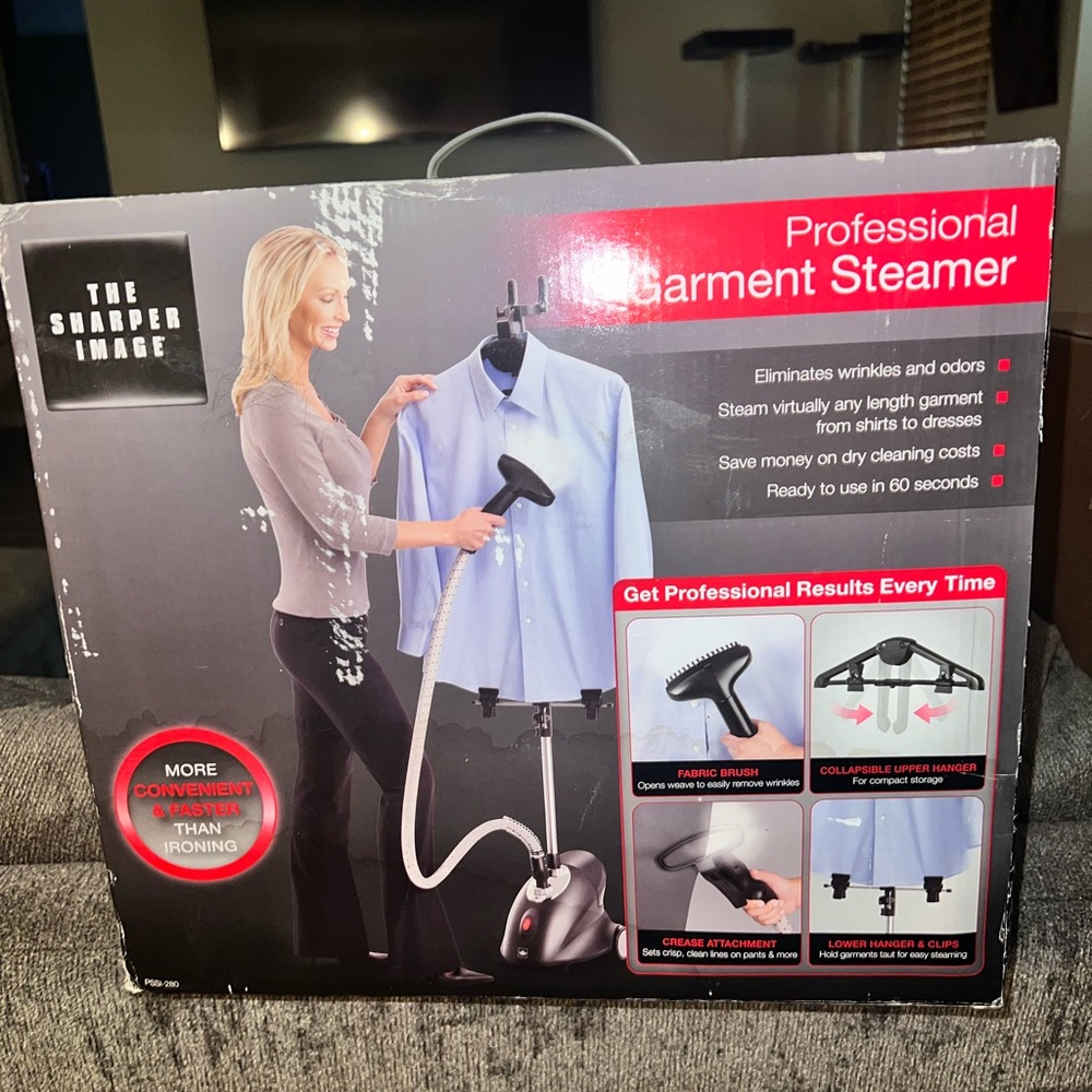 ✨NIB✨ SHARPER IMAGE PROFESSIONAL GARMENT STEAMER